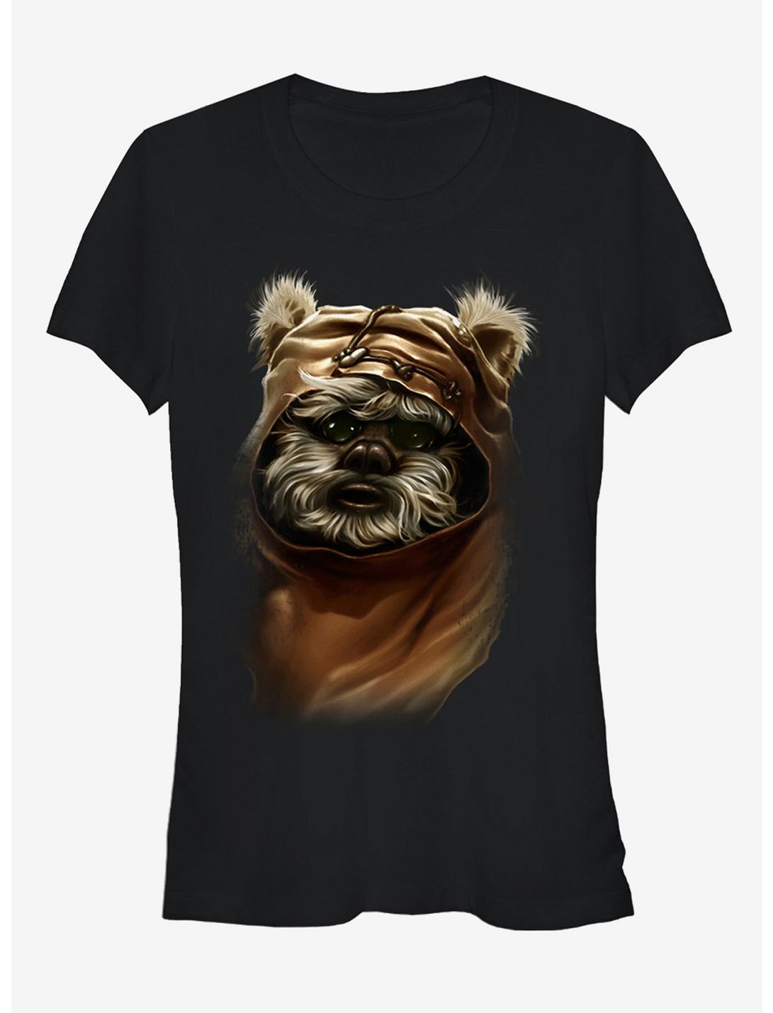 Star Wars Wicket Ewok Girls T-Shirt, BLACK, hi-res