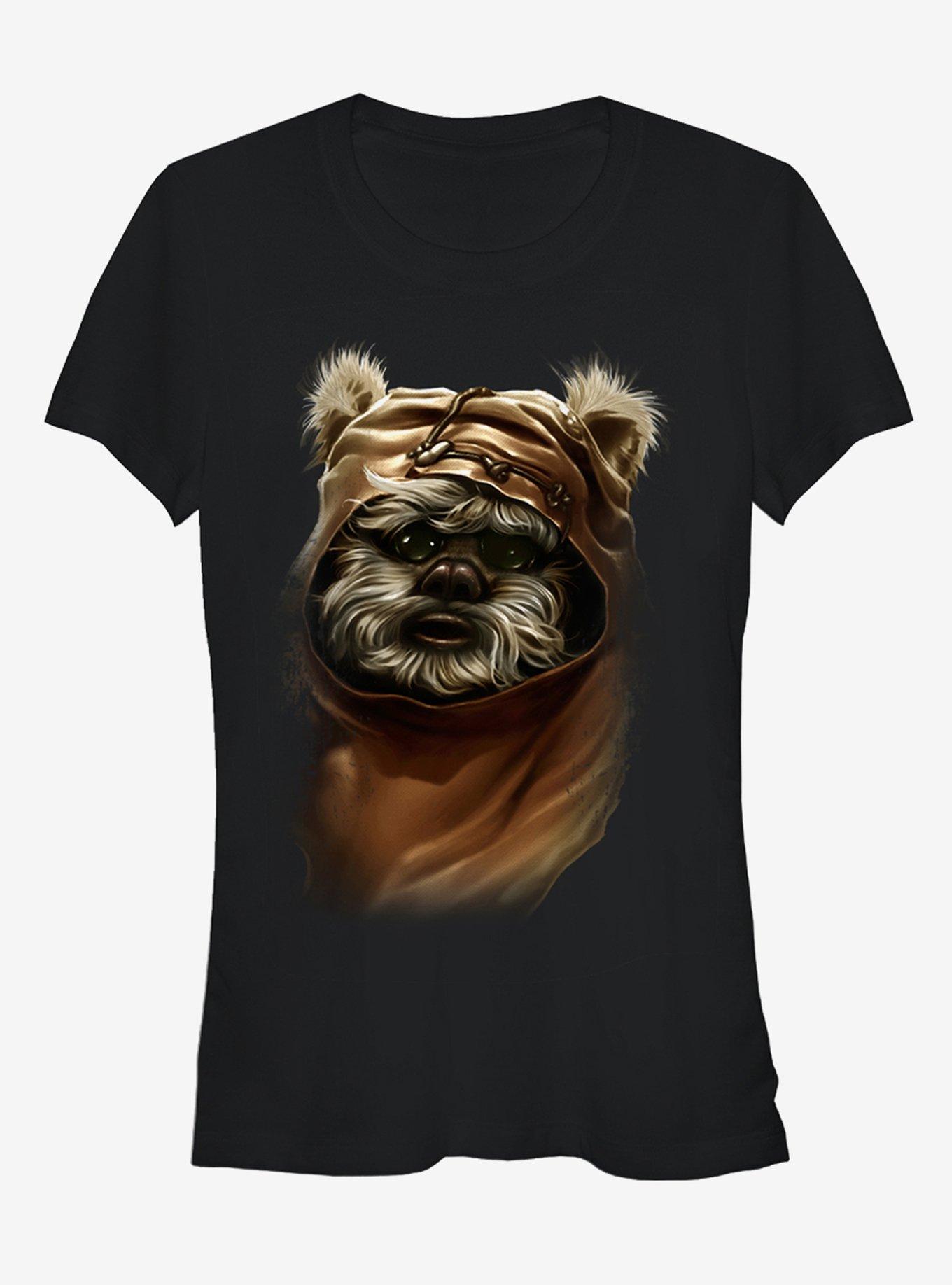 Star Wars Wicket Ewok Girls T-Shirt, BLACK, hi-res