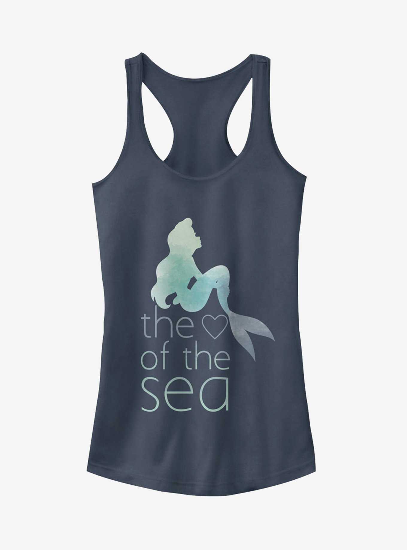 Disney The Little Mermaid Ariel Heart Of The Sea Girls Tank Top, , hi-res