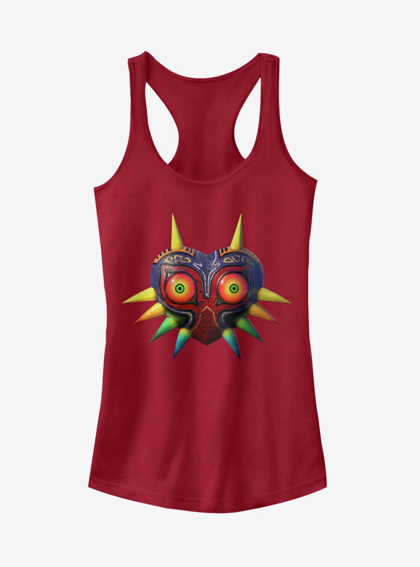 Nintendo Legend of Zelda Majora's Mask Girls Tank, SCARLET, hi-res