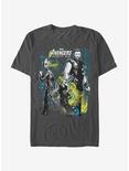 Marvel Avengers: Infinity War Space Crew T-Shirt, CHARCOAL, hi-res