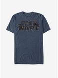 Star Wars Death Star Design Logo T-Shirt, NAVY HTR, hi-res