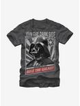Star Wars Together We Can Rule the Galaxy T-Shirt, CHAR HTR, hi-res