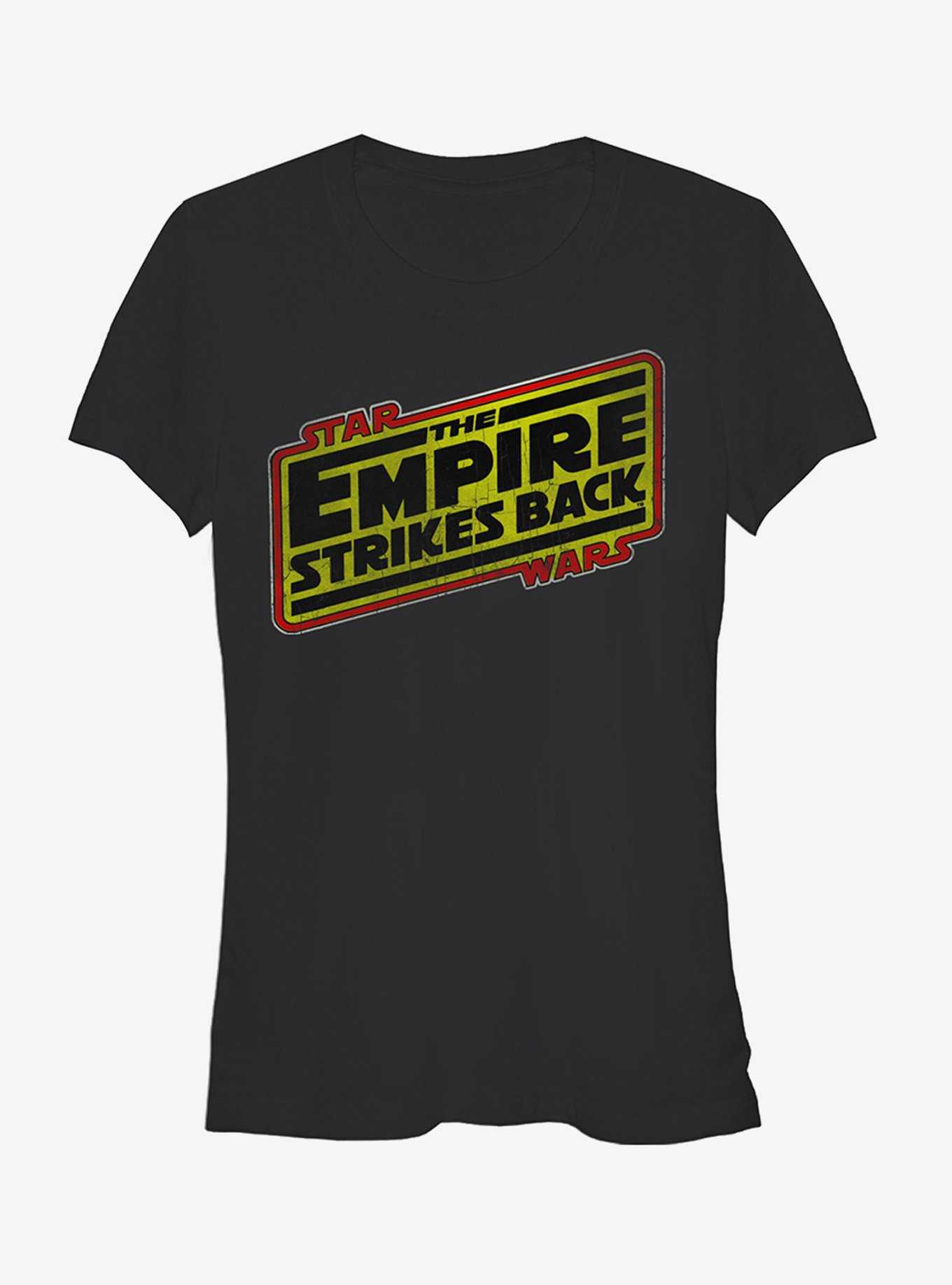 Star Wars Episode V The Empire Strikes Back Logo Girls T-Shirt, , hi-res
