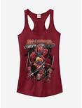 Marvel Deadpool Corps Girls Tank Top, SCARLET, hi-res