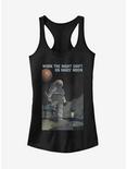 NASA Mars Night Shift Girls T-Shirt, BLACK, hi-res