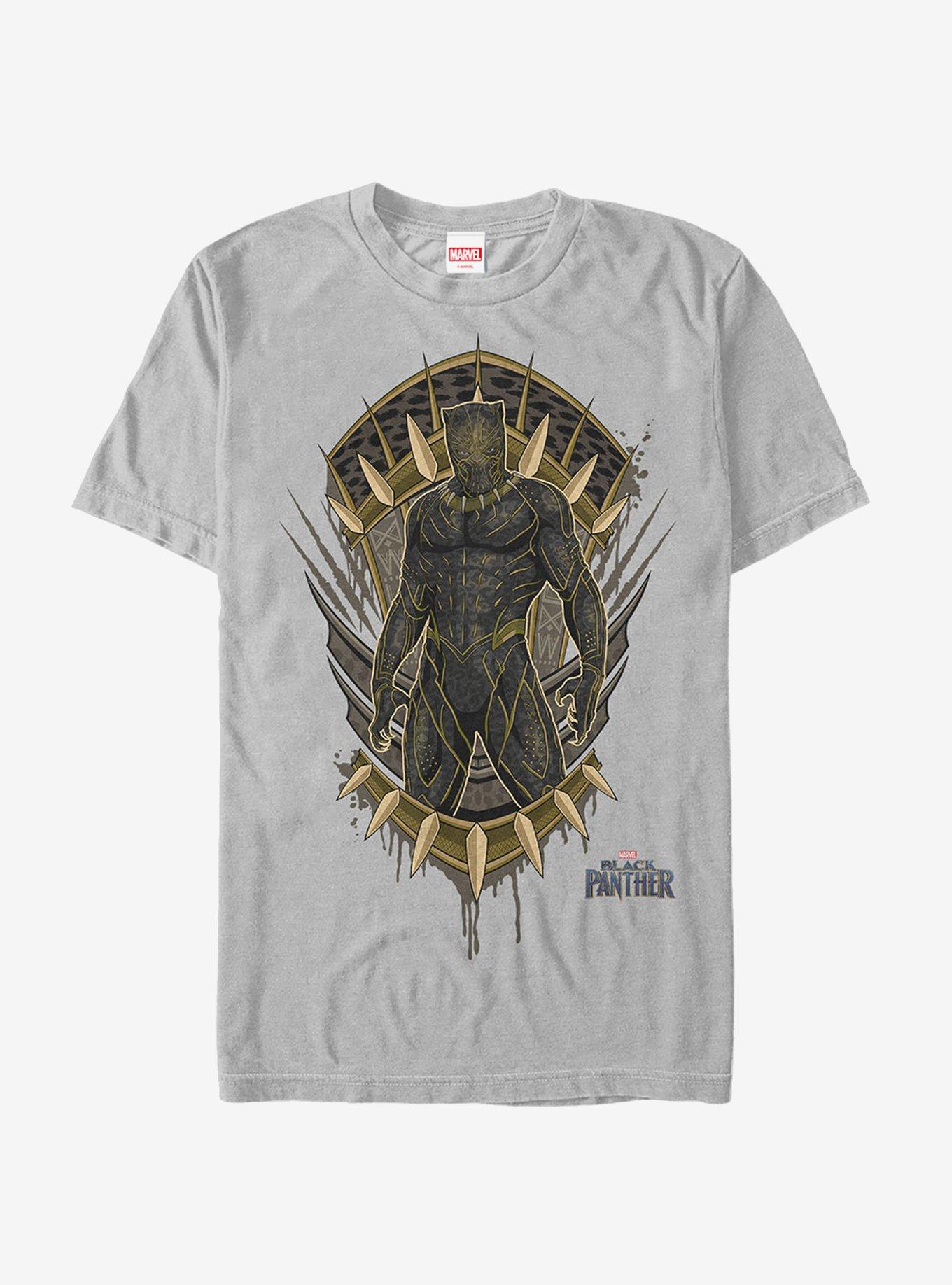 Marvel Black Panther 2018 Claw Crest T-Shirt, , hi-res
