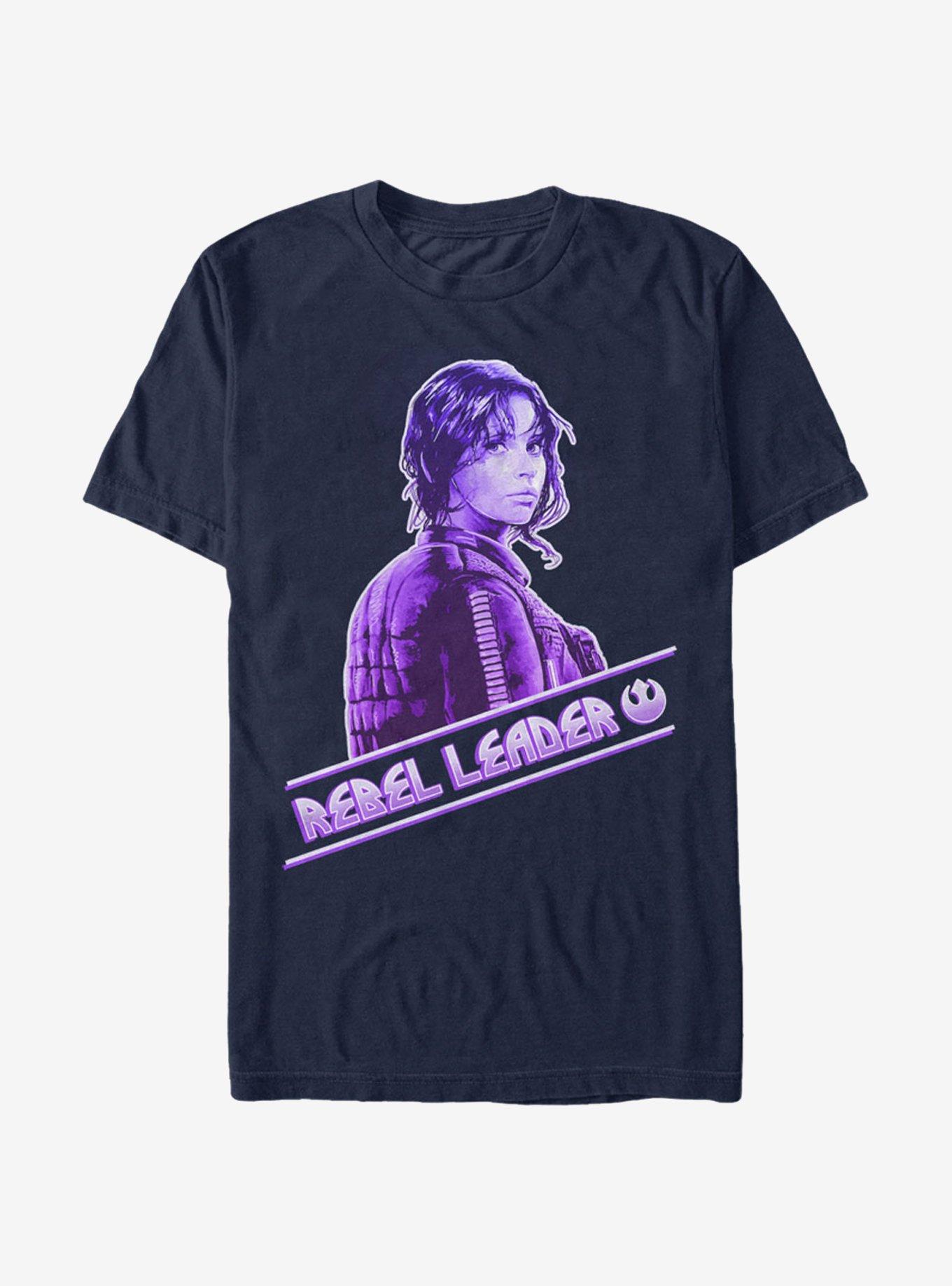 Star Wars Jyn Rebel Leader T-Shirt, NAVY, hi-res