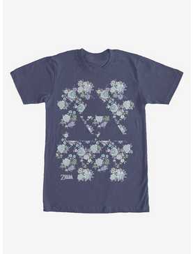 Nintendo Legend of Zelda Floral Triforce T-Shirt, , hi-res