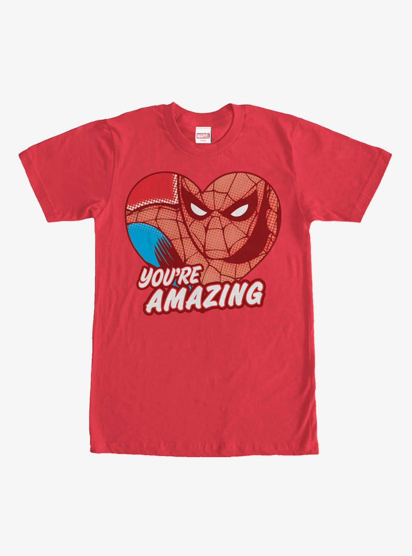 Marvel Spider-Man Amazing Heart T-Shirt, , hi-res