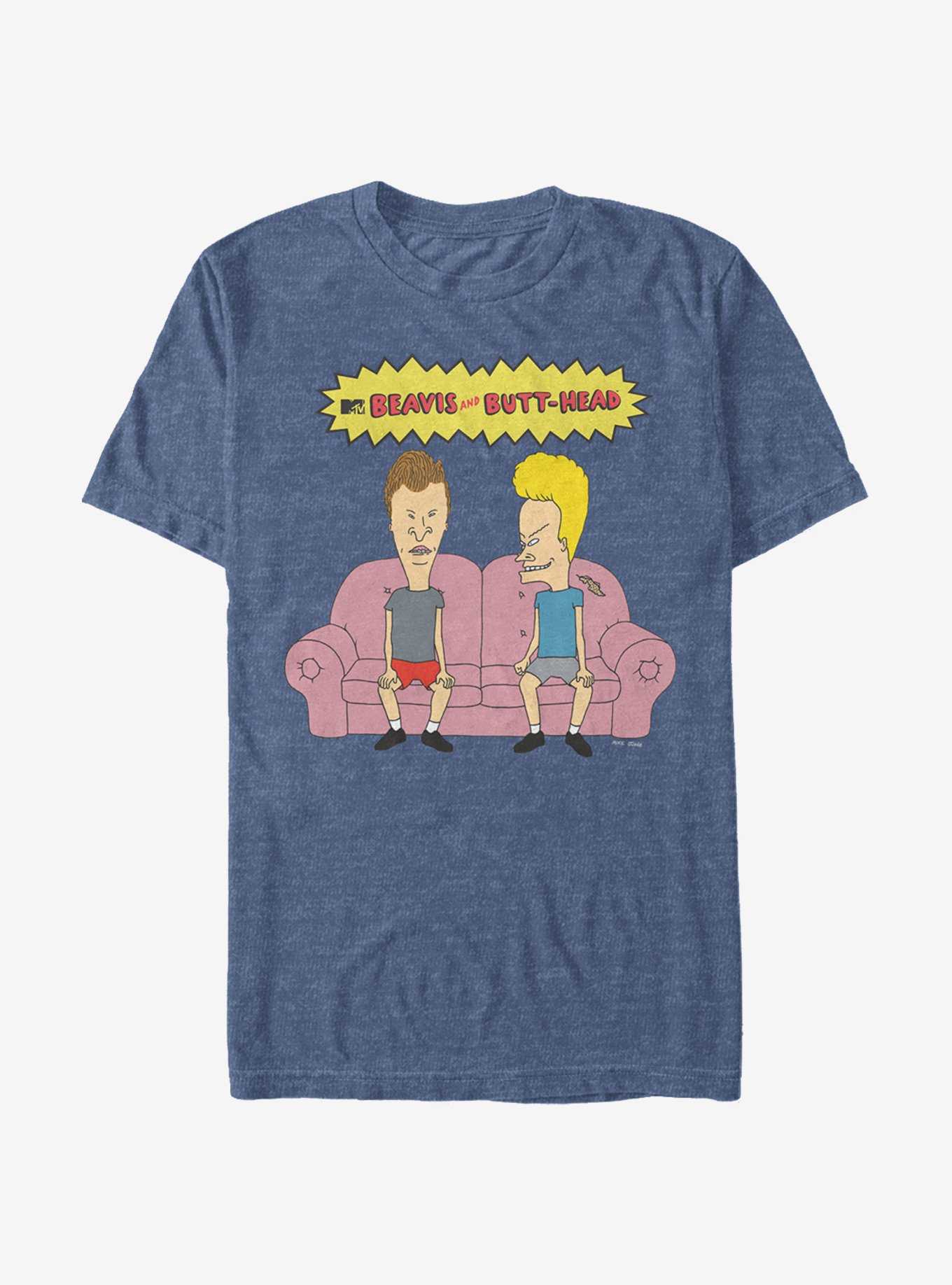 Beavis And Butt-Head Couch Logo T-Shirt, , hi-res