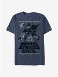 Star Wars Episode V The Empire Strikes Back Galaxy Near You Poster T-Shirt, NAVY HTR, hi-res
