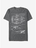 Star Wars Millennium Falcon X-Wing T-Shirt, CHAR HTR, hi-res