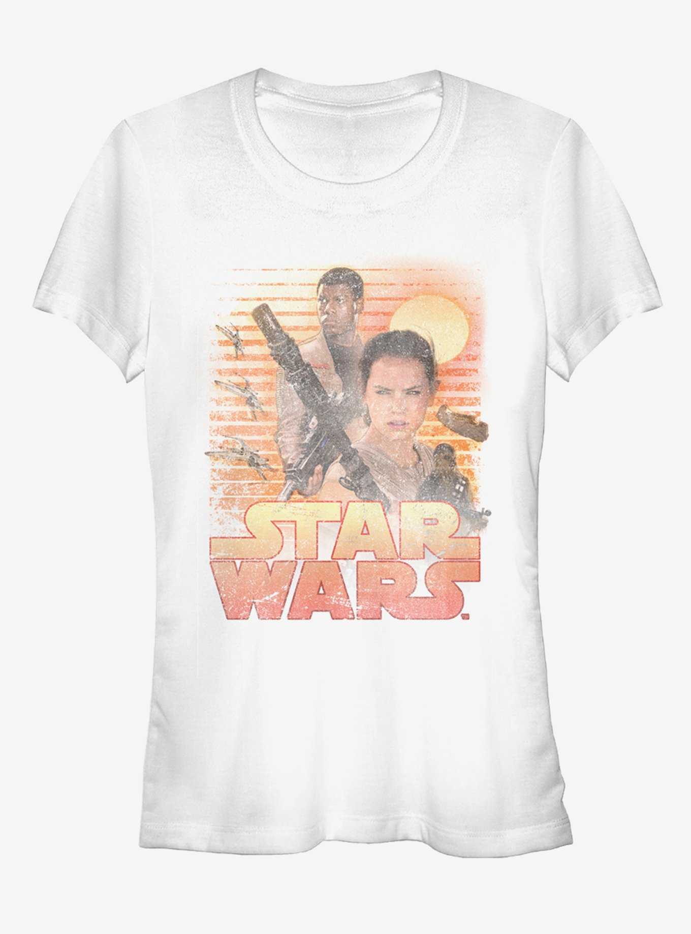 Star Wars Classic Rey and Finn Girls T-Shirt, , hi-res