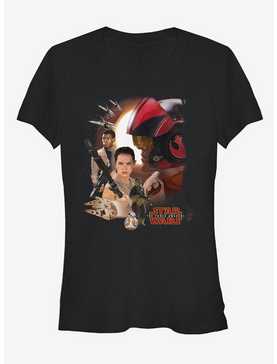 Star Wars Episode VII The Force Awakens Characters Girls T-Shirt, , hi-res