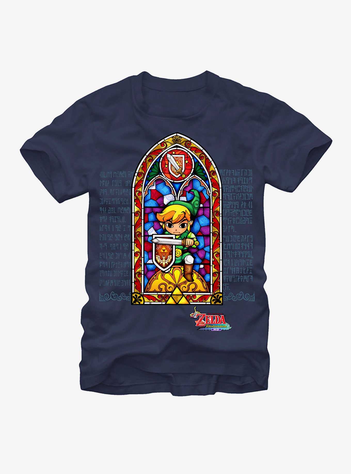 Nintendo Legend of Zelda Stained Glass T-Shirt, , hi-res