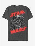 Star Wars Darth Vader Helmet Collapse T-Shirt, CHAR HTR, hi-res