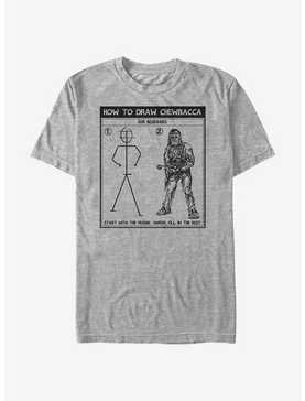 Star Wars Draw Chewbacca T-Shirt, , hi-res