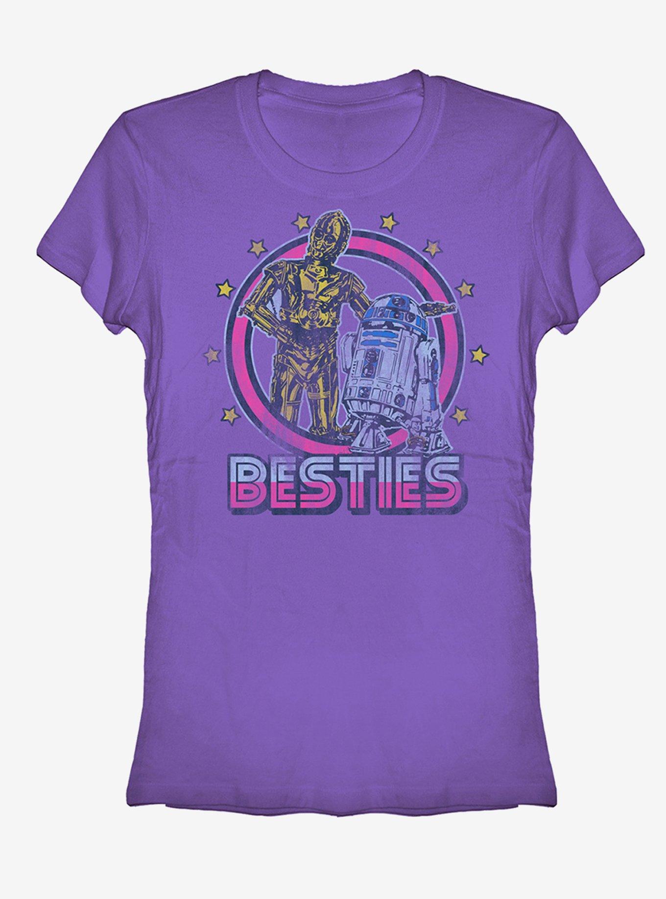 Star Wars Droid Besties Girls T-Shirt, PURPLE, hi-res