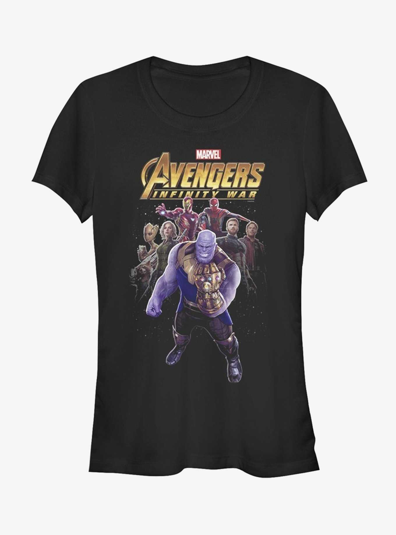 Marvel Avengers: Infinity War Thanos Entourage Girls T-Shirt, , hi-res