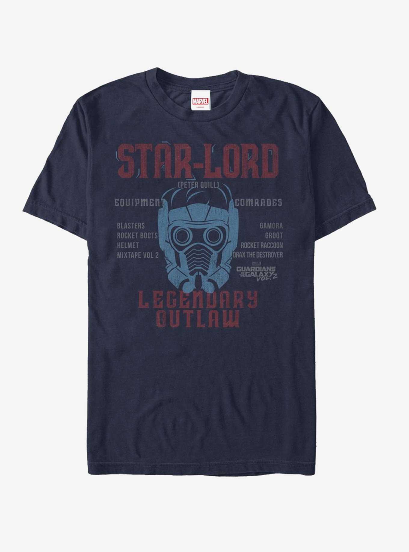 Marvel Guardians of the Galaxy Vol. 2 Star-Lord List T-Shirt, , hi-res
