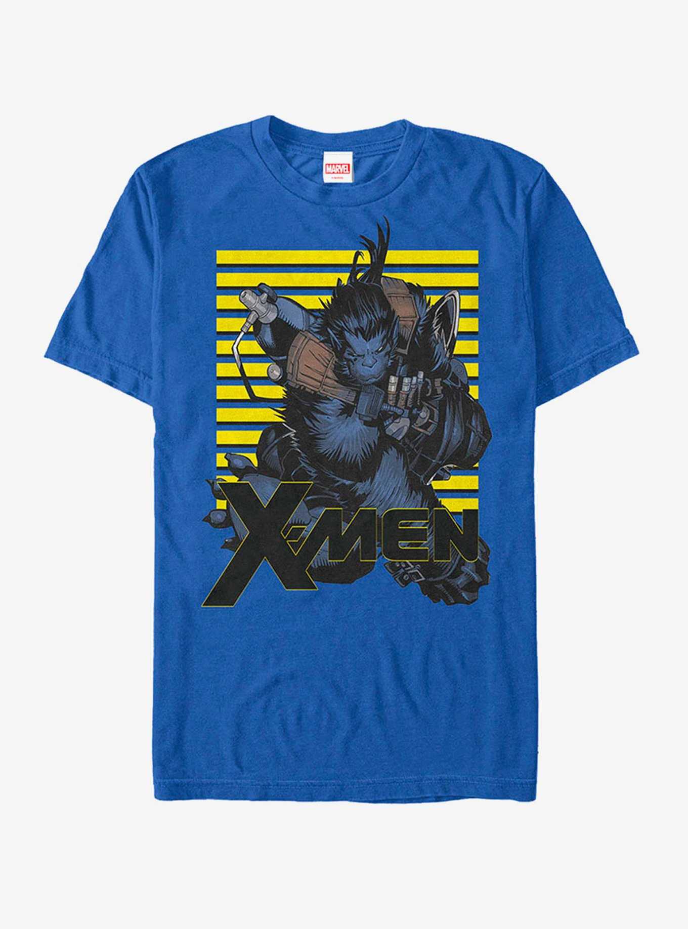 Marvel X-Men Beast Stripes T-Shirt, , hi-res
