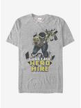 Marvel Luke Cage Hero For Hire T-Shirt, ATH HTR, hi-res