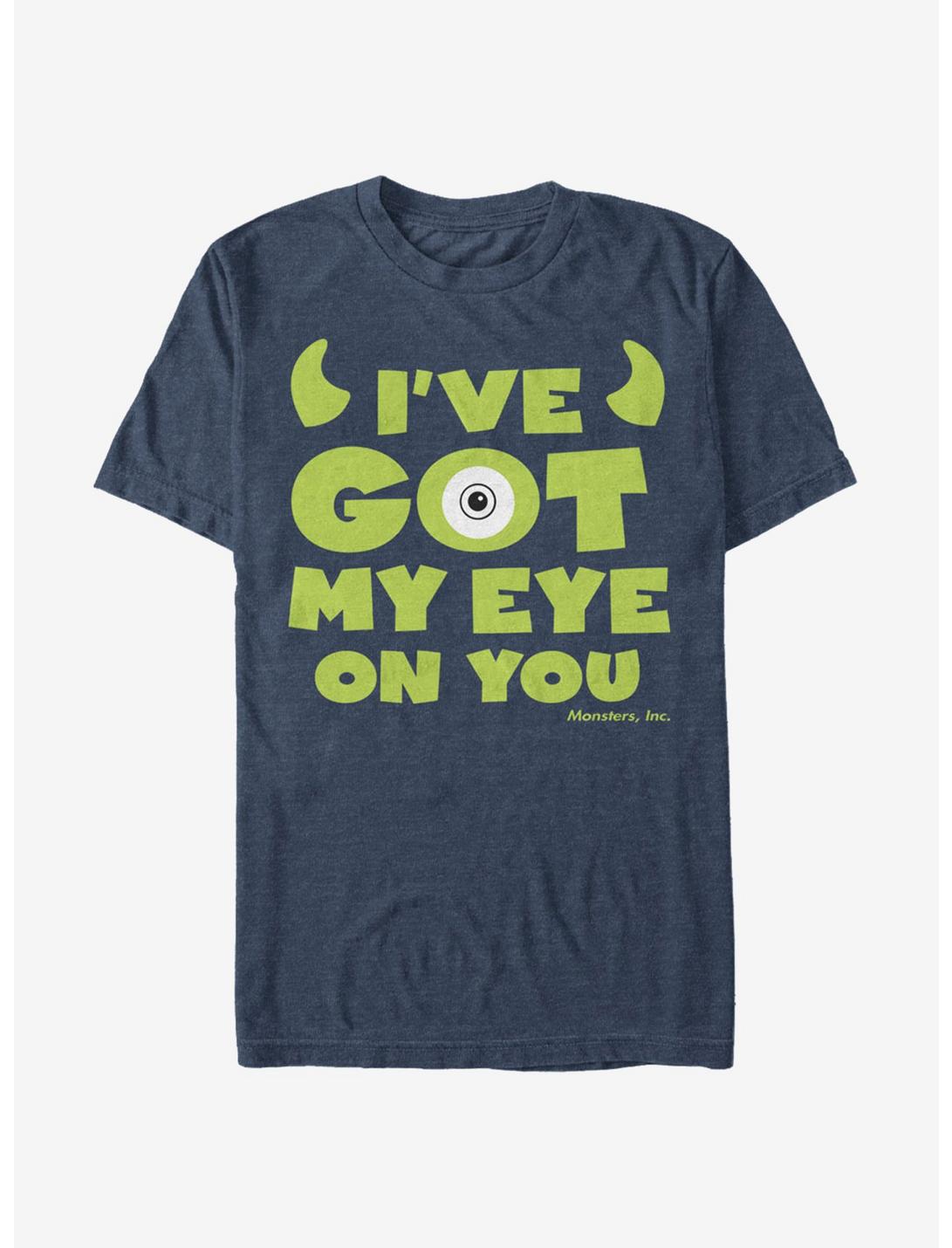 Monsters Inc. Mike Wazowski Eye on You T-Shirt, NAVY HTR, hi-res