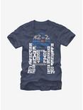 Star Wars R2D2 Droid Genius T-Shirt, NAVY HTR, hi-res