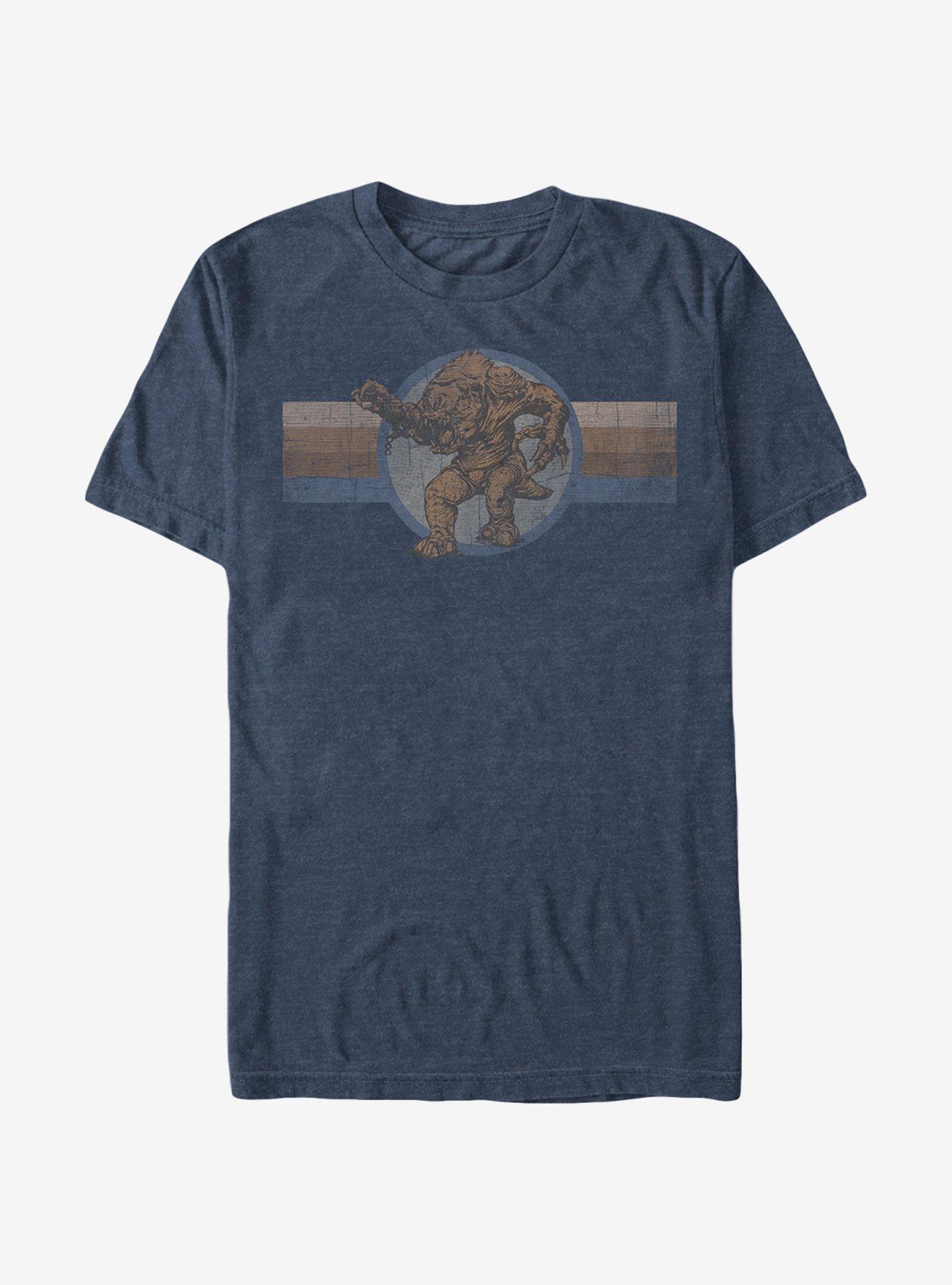 Star Wars Retro Rancor T-Shirt, NAVY HTR, hi-res