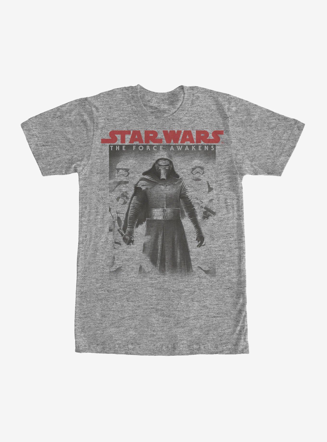 Star Wars Kylo Ren Faded T-Shirt, ATH HTR, hi-res