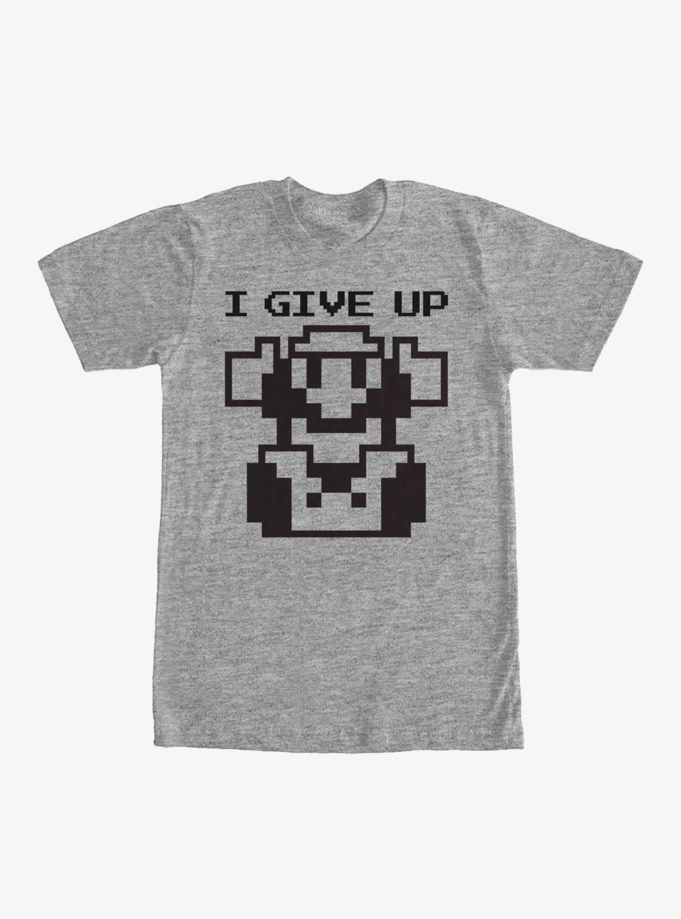 Nintendo Super Mario I Give Up T-Shirt, , hi-res