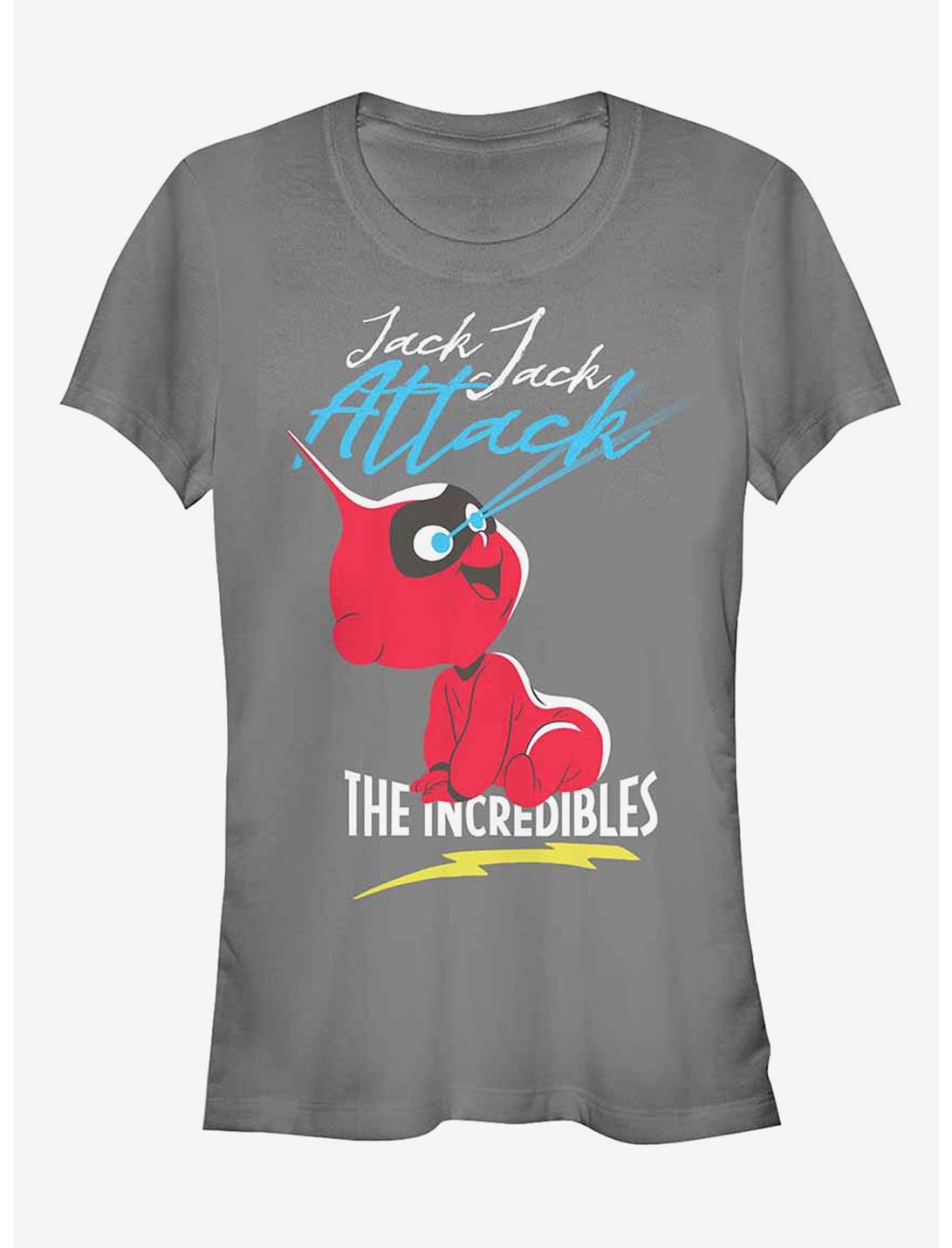 Disney Pixar The Incredibles Jack-Jack Attack Girls T-Shirt, CHARCOAL, hi-res