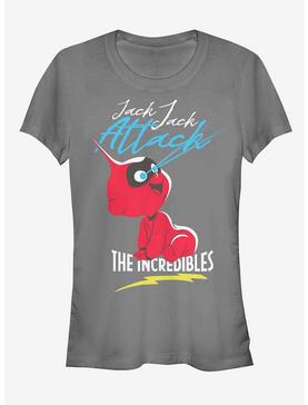 Disney Pixar The Incredibles Jack-Jack Attack Girls T-Shirt, CHARCOAL, hi-res