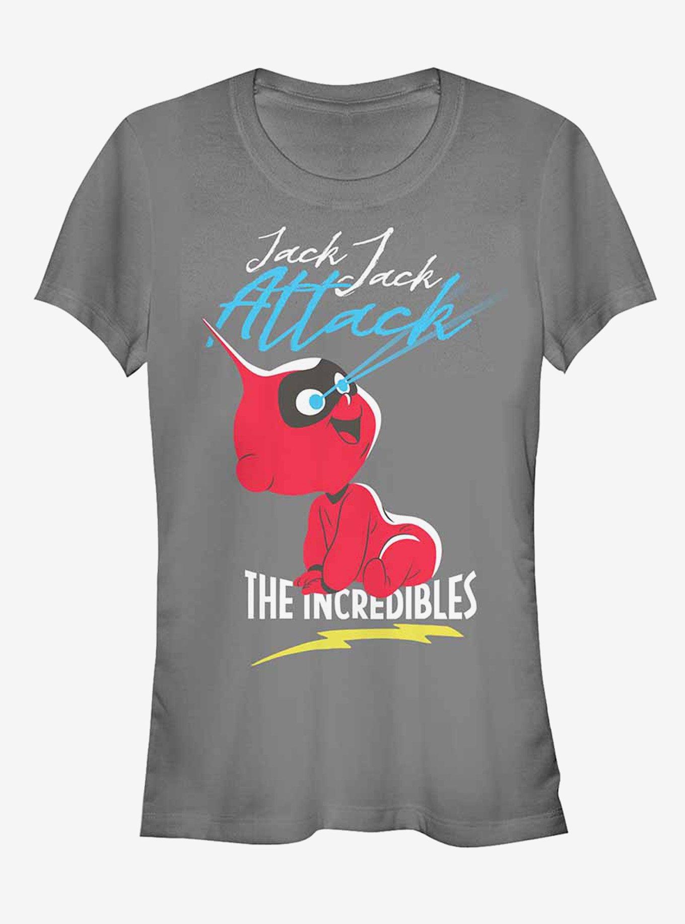 Disney Pixar The Incredibles Jack-Jack Attack Girls T-Shirt, CHARCOAL, hi-res