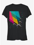 Star Wars X-Wing Colors Girls T-Shirt, BLACK, hi-res