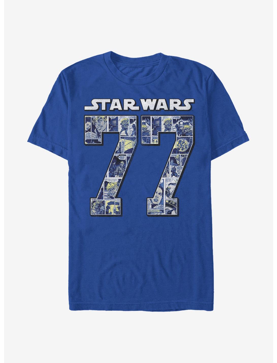 Star Wars Comic Book 77 T-Shirt, ROYAL, hi-res