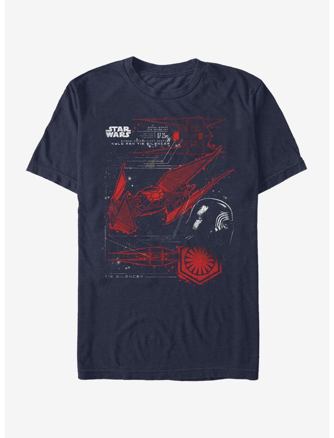 Star Wars TIE Silencer T-Shirt, NAVY, hi-res