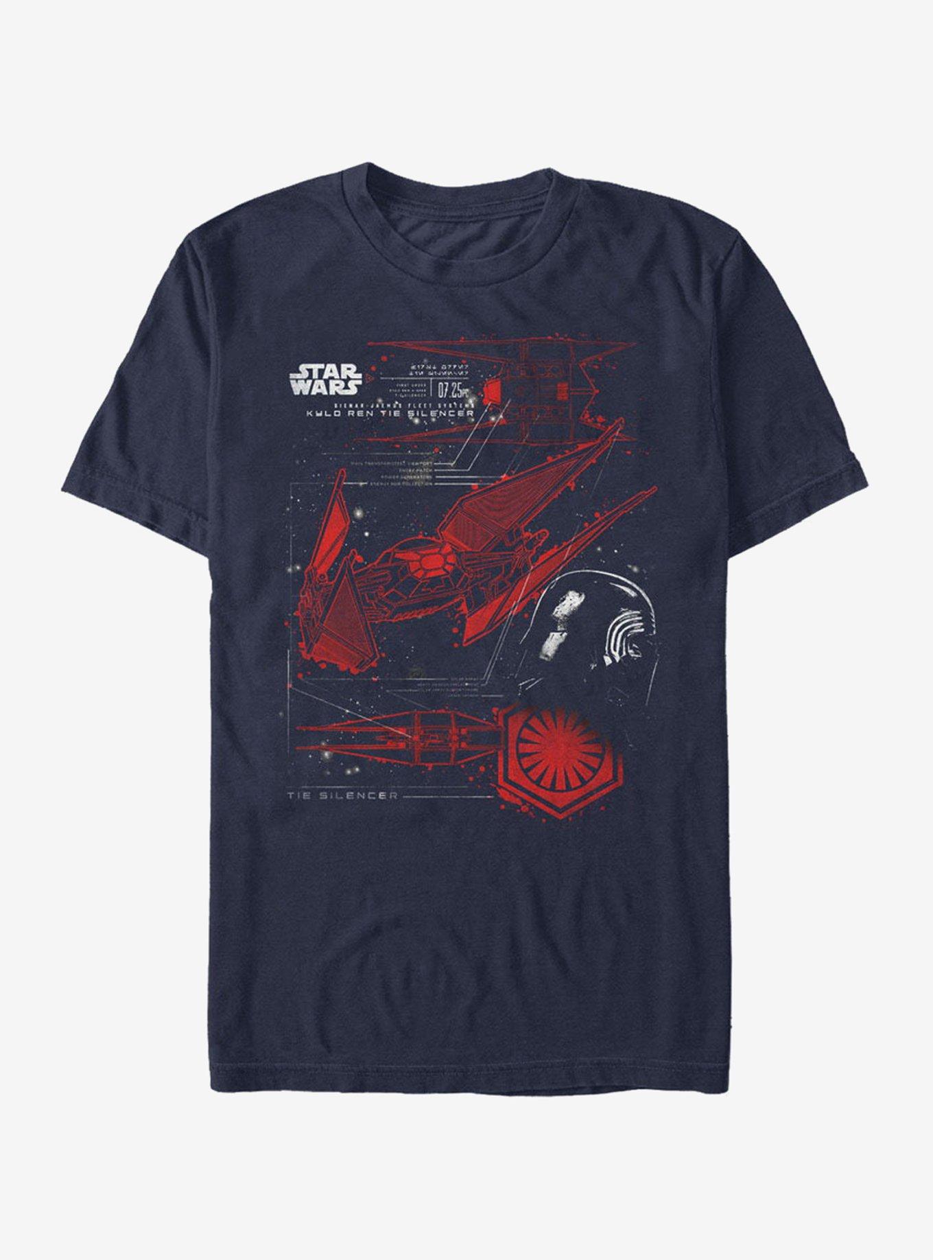 Star Wars TIE Silencer T-Shirt, NAVY, hi-res