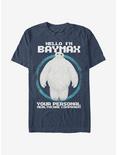 Big Hero 6 Hello I'm Baymax T-Shirt, NAVY HTR, hi-res