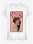 Star Wars Princess Leia Quote I Love You Girls T-Shirt, , hi-res