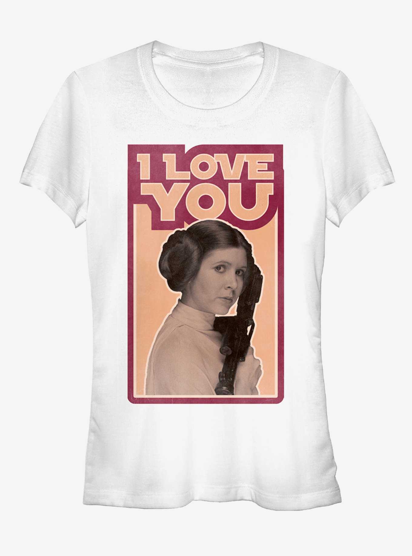 Star Wars Princess Leia Quote I Love You Girls T-Shirt, , hi-res