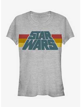 Star Wars Stripe Logo Girls T-Shirt, , hi-res