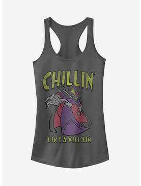 Toy Story Emperor Zurg Chillin Like a Villain Girls Tank, CHARCOAL, hi-res