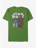 Star Wars Cartoon Porg Party T-Shirt, , hi-res