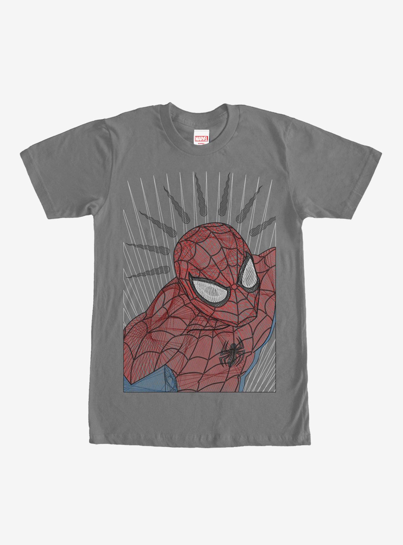 Marvel Spider-Man Suit T-Shirt, CHARCOAL, hi-res