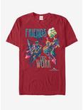 Marvel Thor: Ragnarok Friends Work T-Shirt, CARDINAL, hi-res