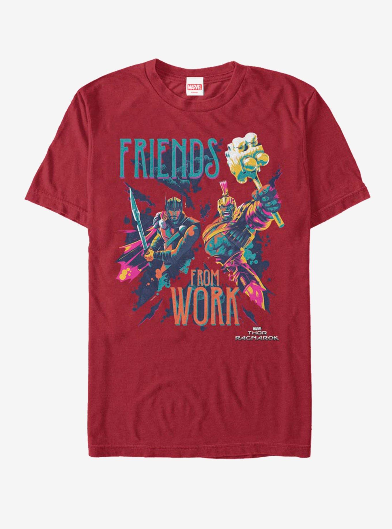 Marvel Thor: Ragnarok Friends Work T-Shirt, , hi-res