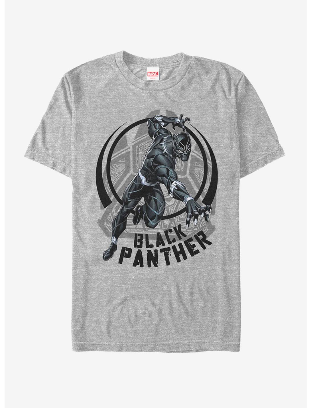 Marvel Black Panther Circle Claw T-Shirt, ATH HTR, hi-res
