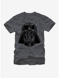 Star Wars Darth Vader Helmet T-Shirt, CHAR HTR, hi-res
